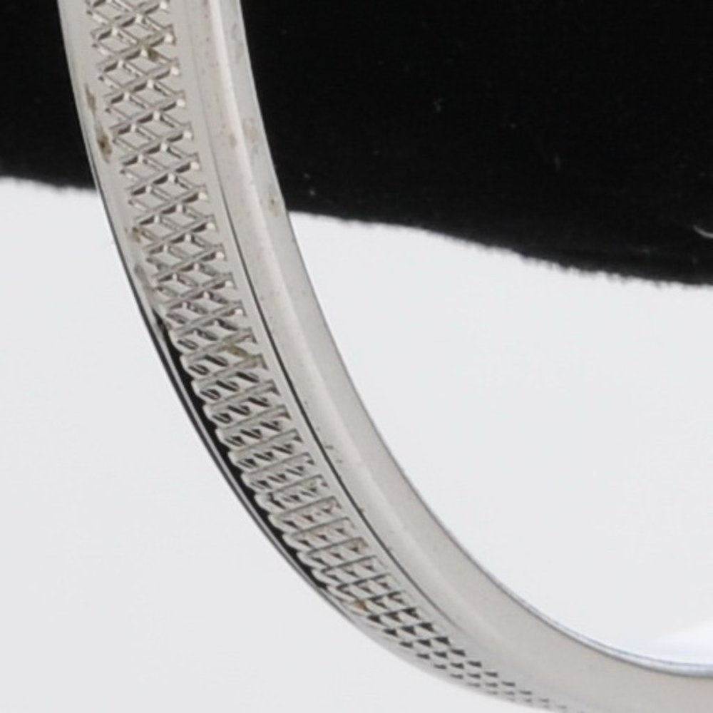 Two Monet Silver Tone Bangle Bracelets - image 3